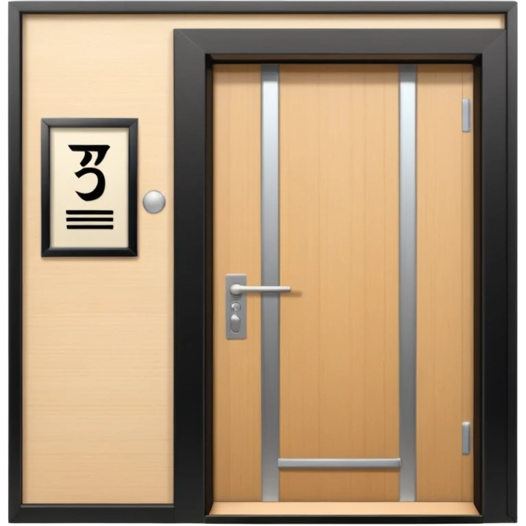 hotel room number 309 in Japanese emoji