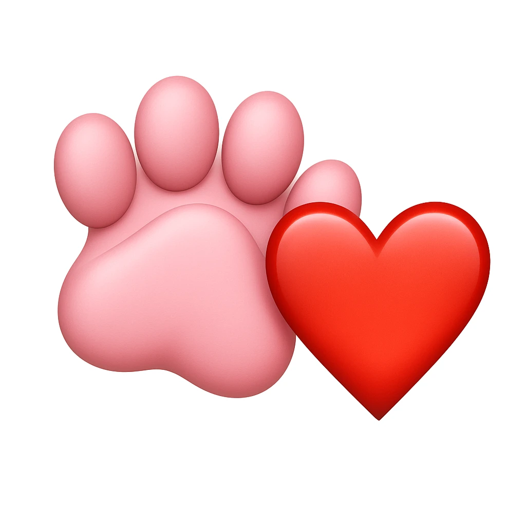 Make it apple style emojis: Add a heart to the image emoji