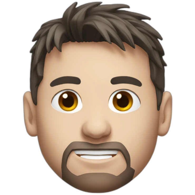 Messi head emoji