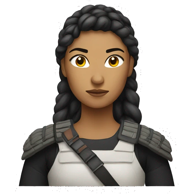 Woman fighter emoji