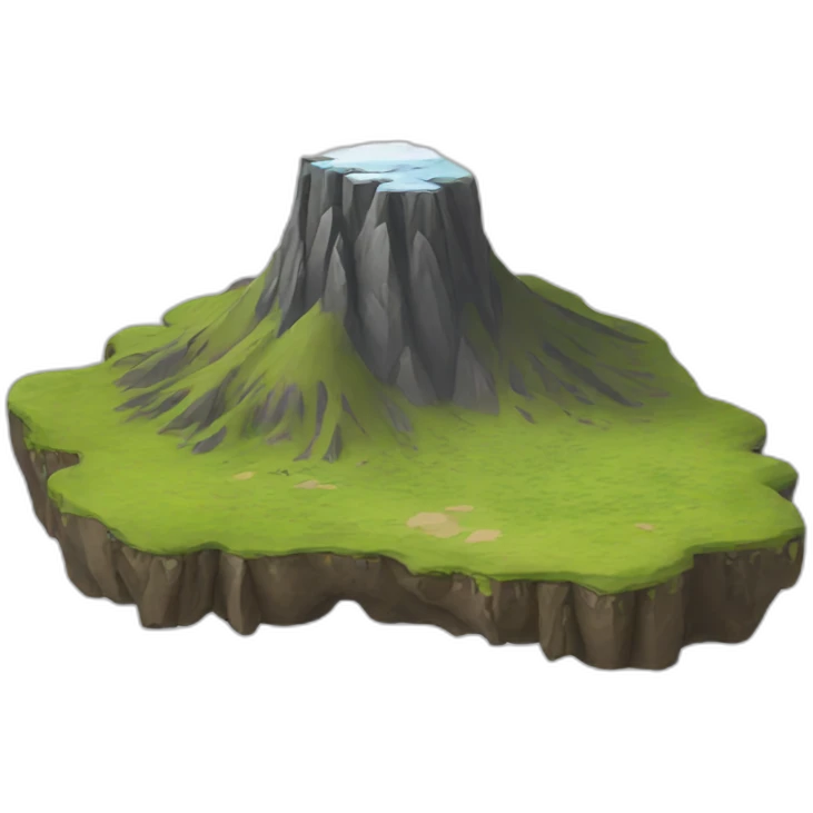 iceland island detailed emoji