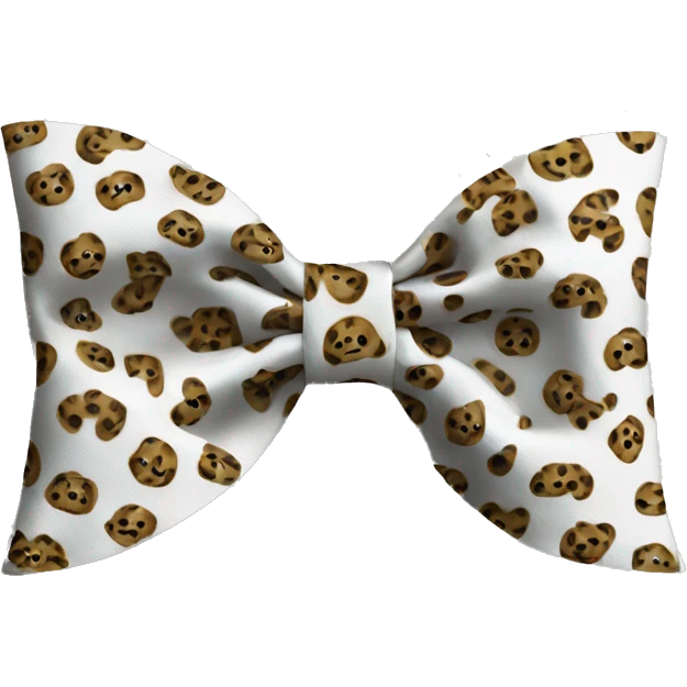 Lepord print bow emoji