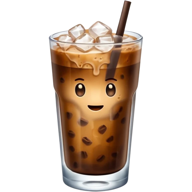 iced coffee emoji