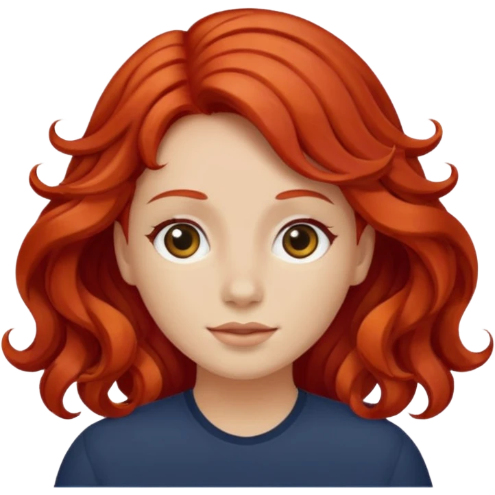 Red hair emoji
