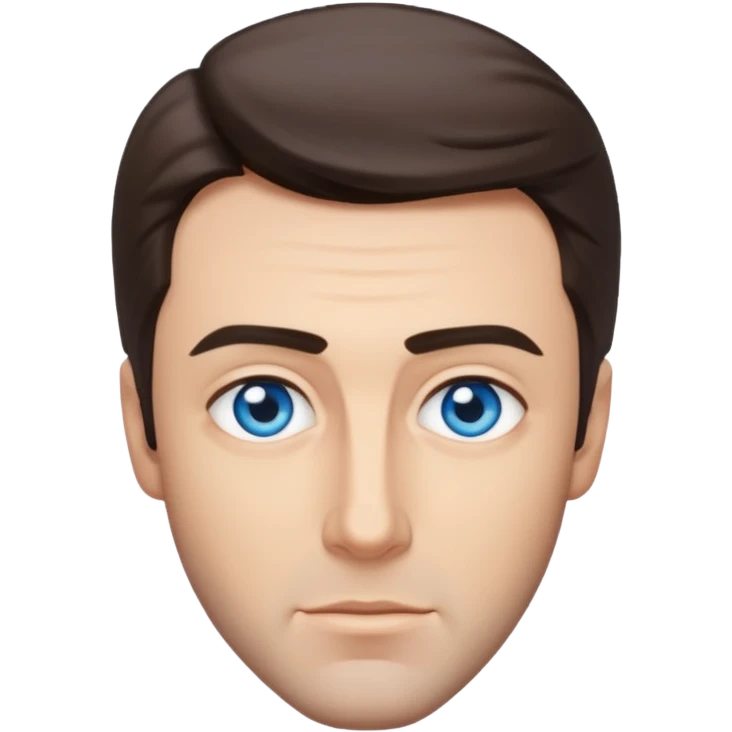 James Stewart with blue eyes emoji