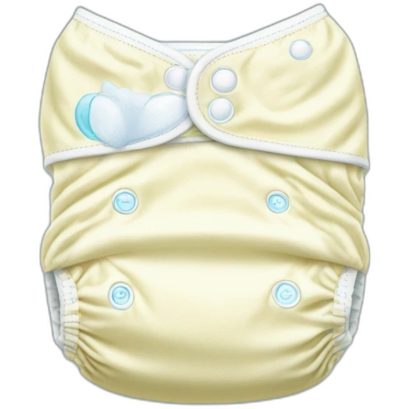 Diaper pampers pousun emoji
