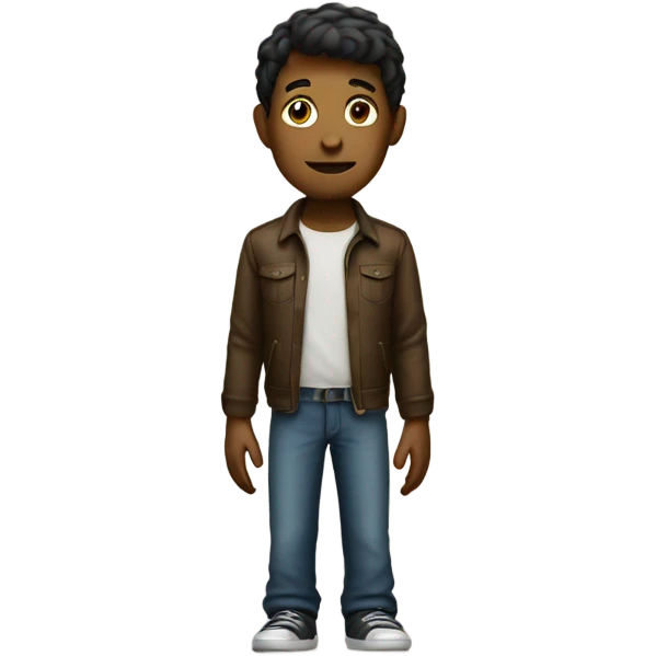 s li m boy standing emoji