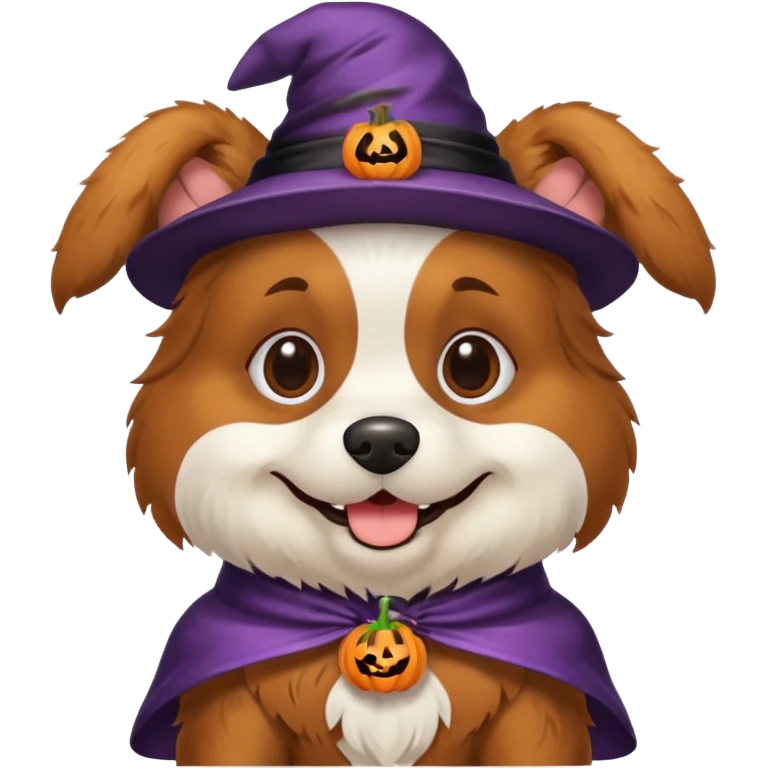 haloween dog emoji