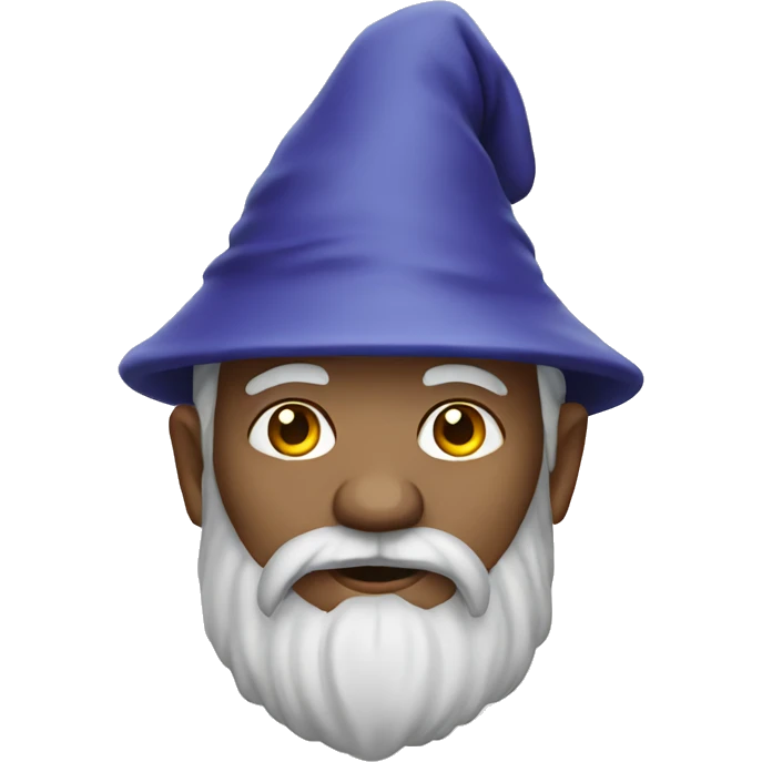 an old wizard emoji