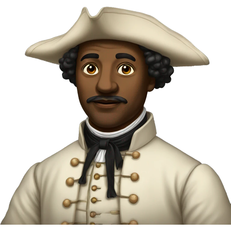 while man from 1600s virginia emoji