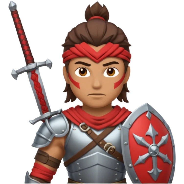 warrior with dual swords emoji