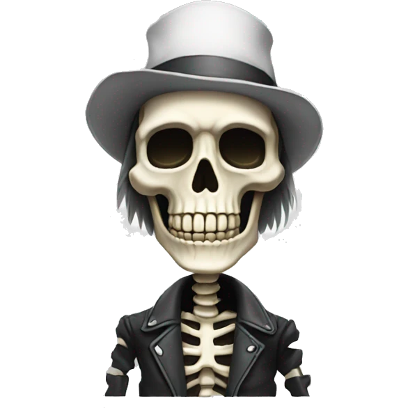 cool as hell skeleton emoji