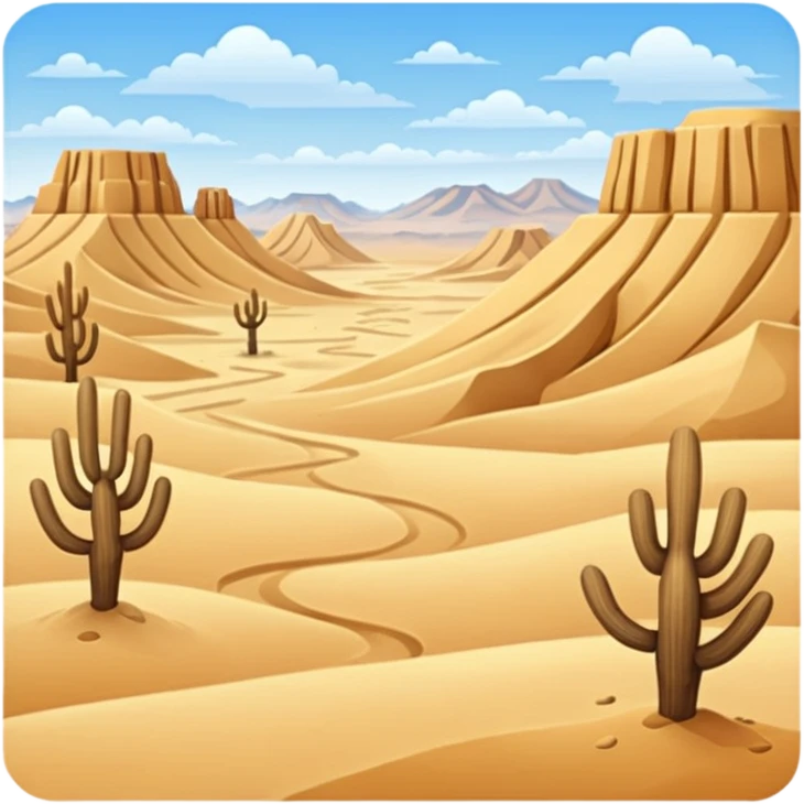 Desert emoji