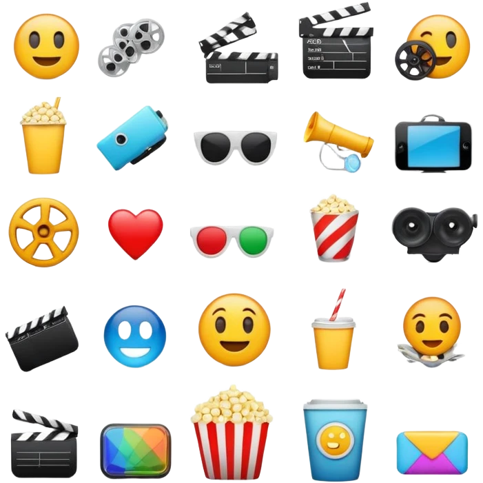 Movies scenes emoji