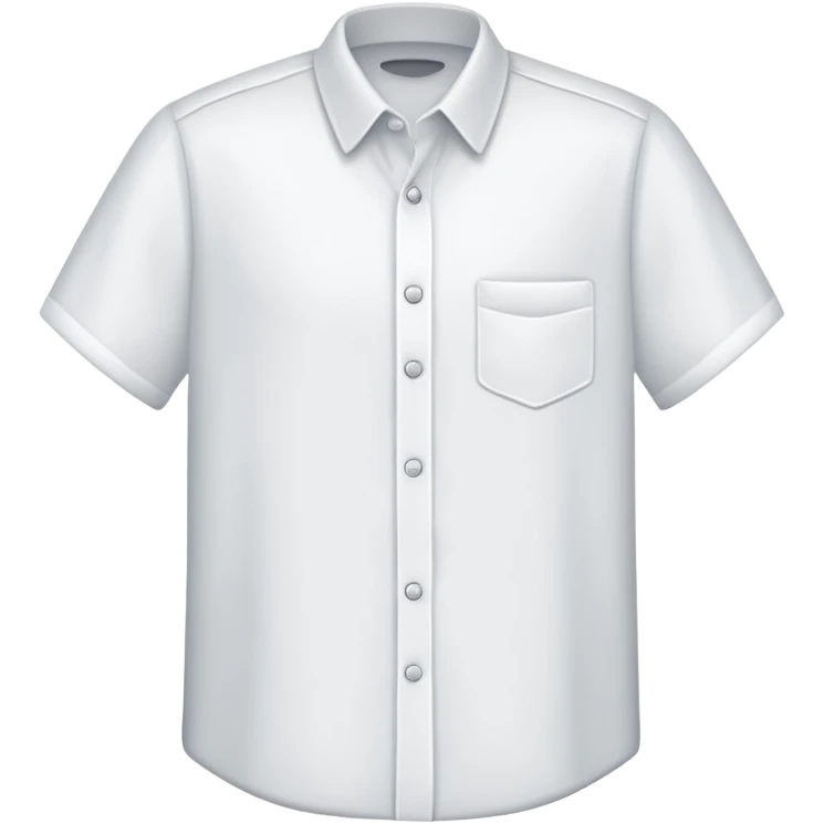 white shirt emoji