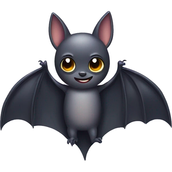 Bat with bow emoji
