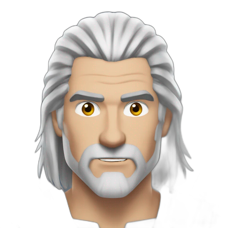 Geralt of Rivia emoji