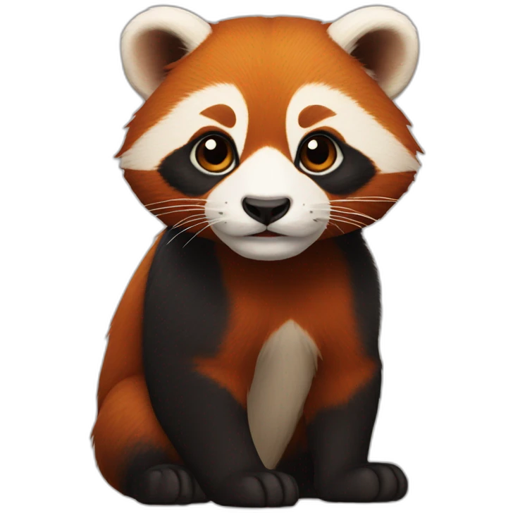 lesser panda emoji