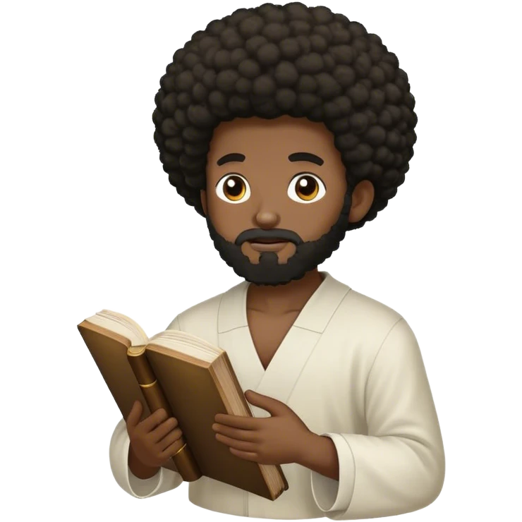 Abraham bible afro emoji