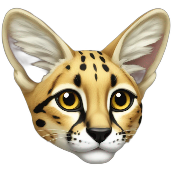 Serval emoji