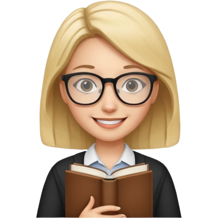 Young female teacher emoji