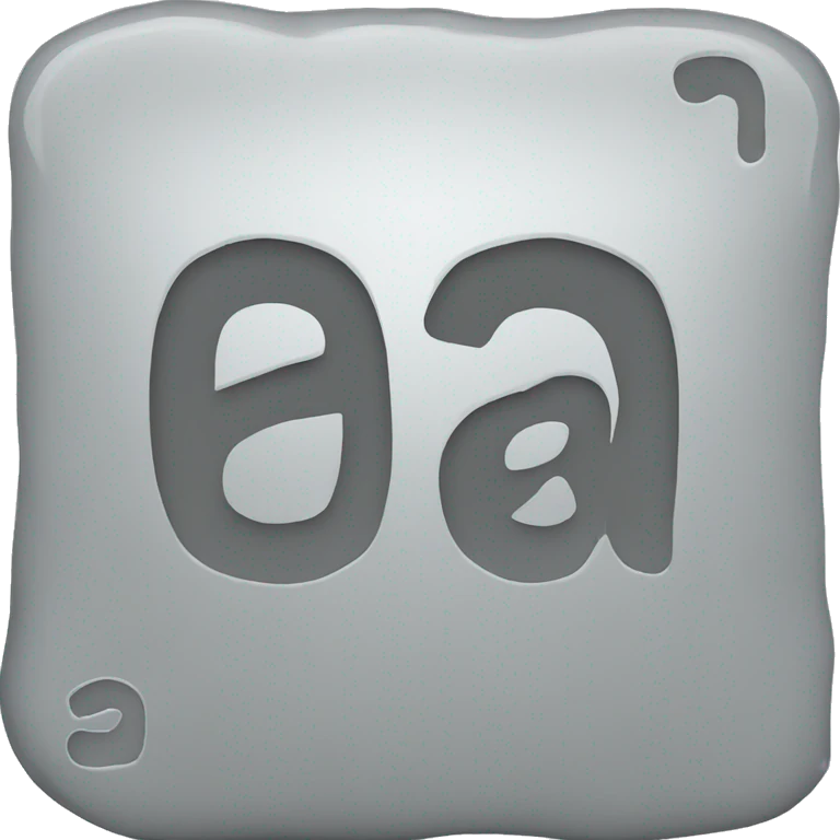 Vanadium element emoji