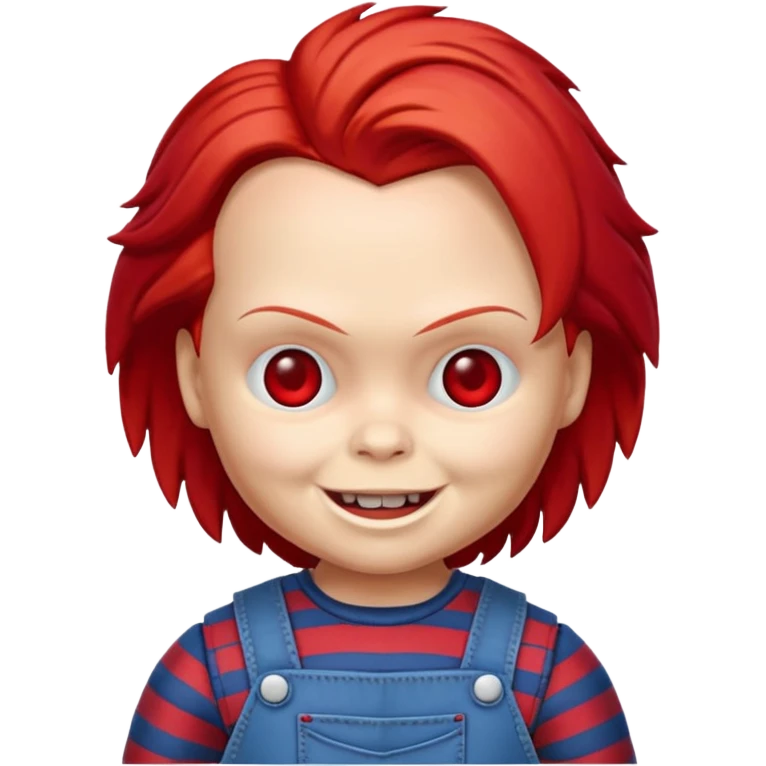 Un emojin de chuky emoji