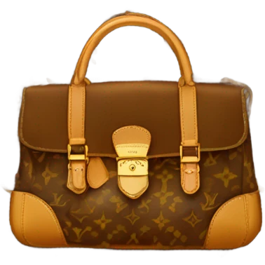 Louis Vuitton bag emoji
