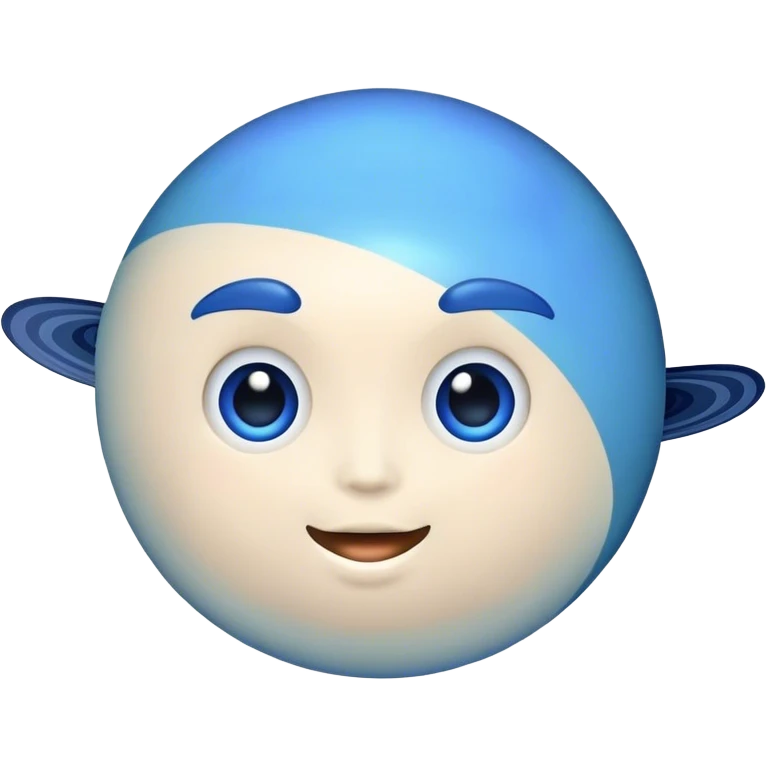 Planet Neptune emoji