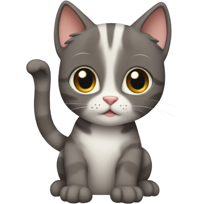Polydactyl cat emoji