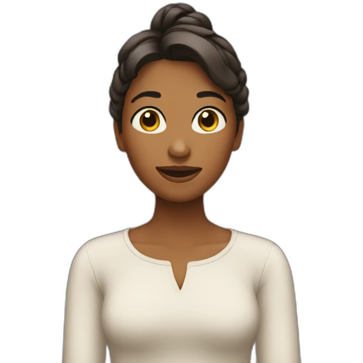 Femme qui boude emoji