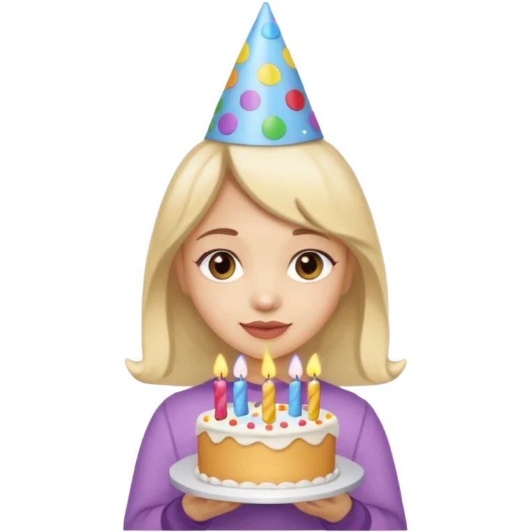 girl for birthday emoji