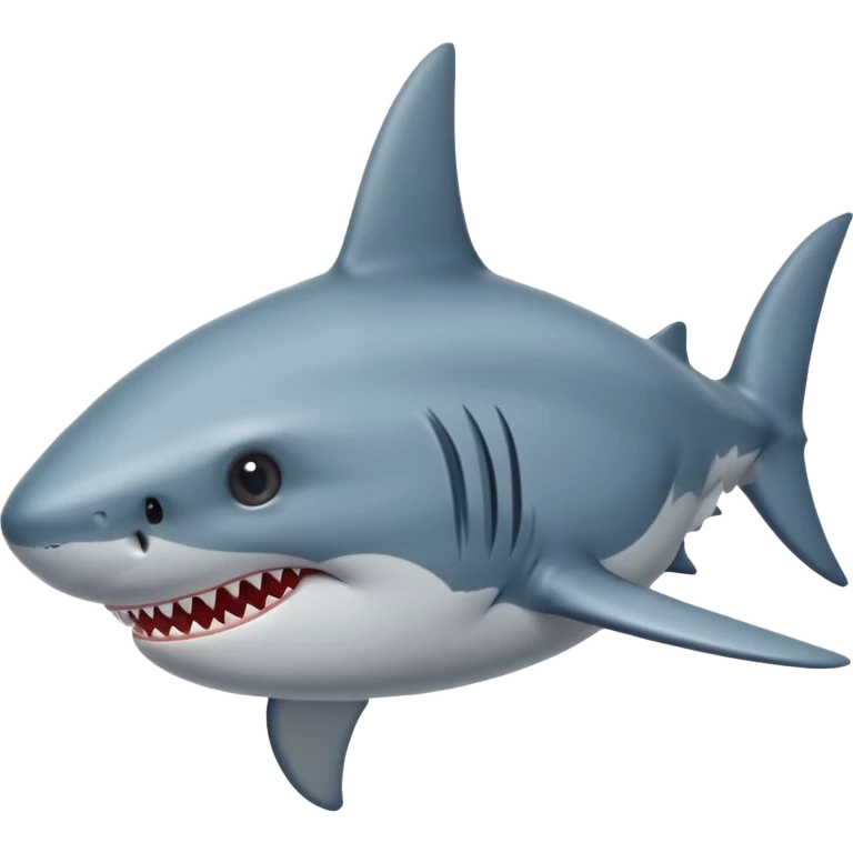 Tête Requin avec une étoile dans 1 oeil emoji