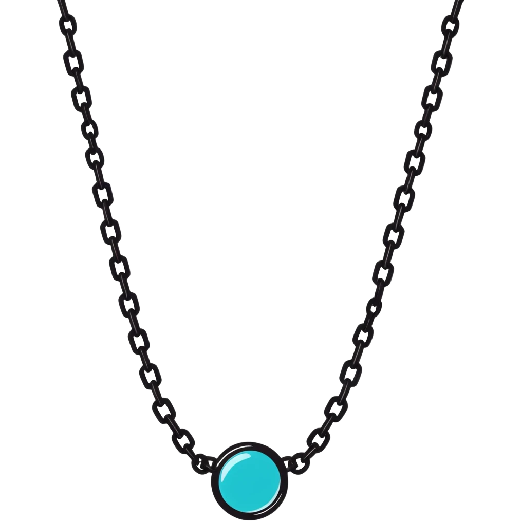 black chain emoji
