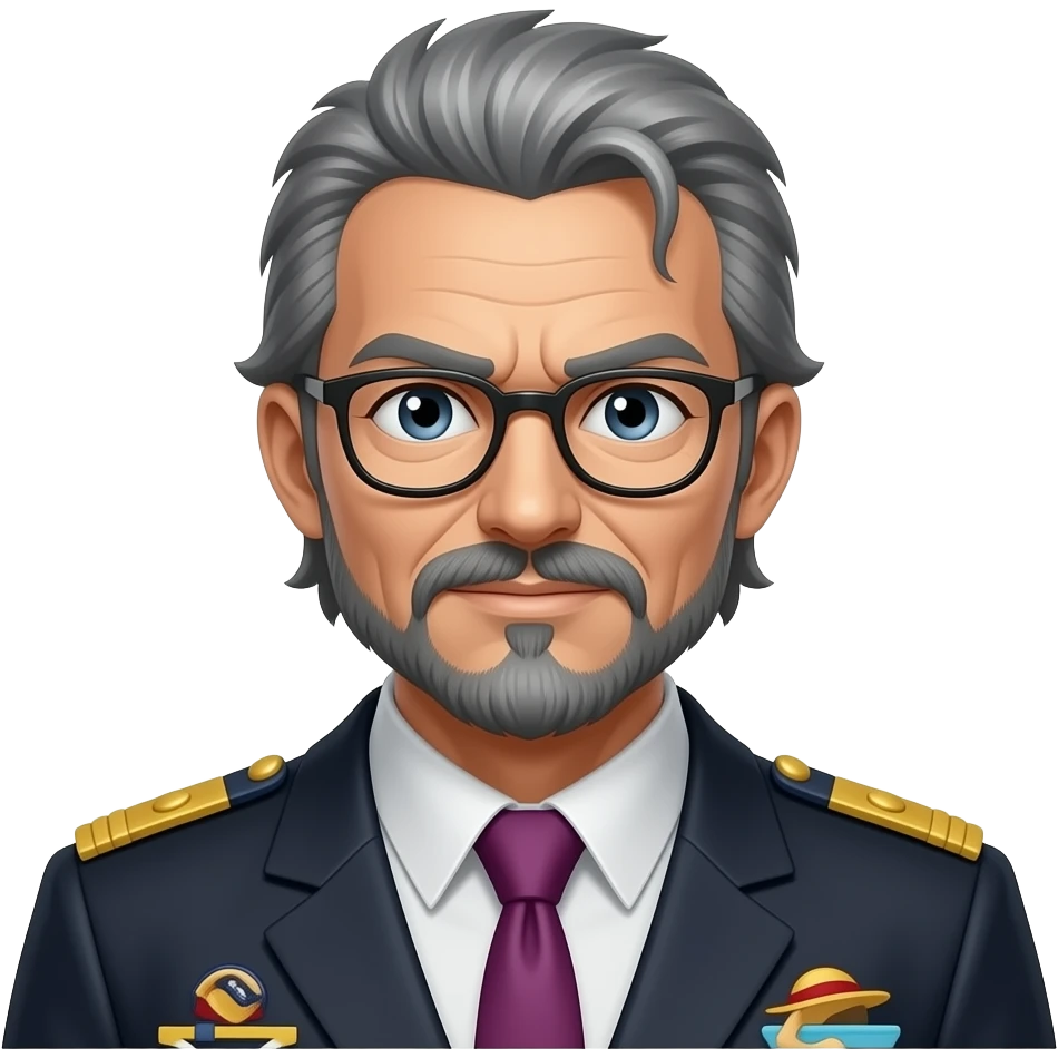 Trafalgar D. Water Law one piece emoji