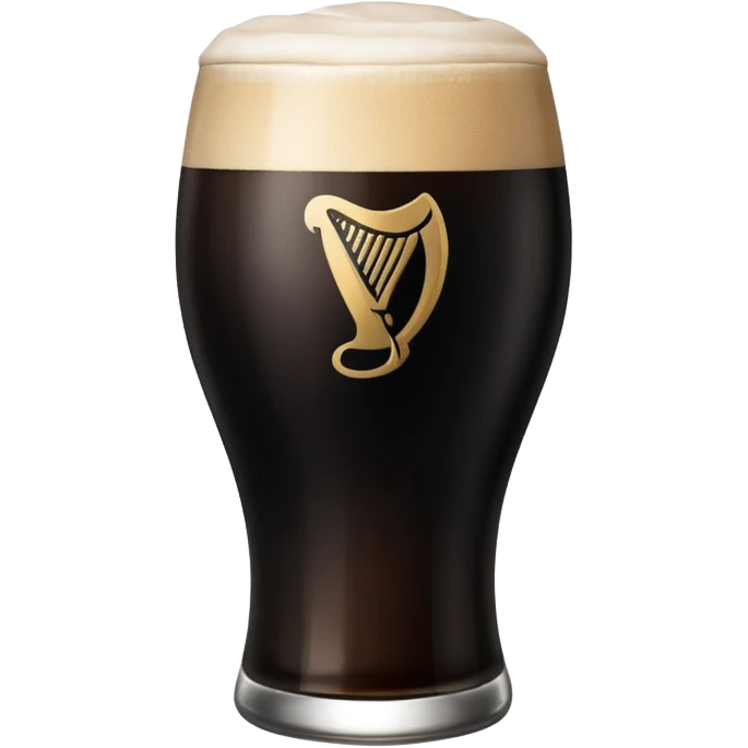 Guinness glass emoji