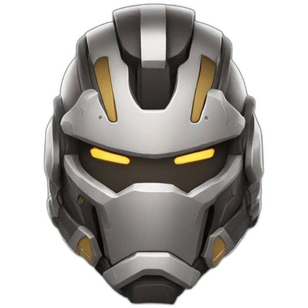 reinhardt from overwatch with helmet emoji
