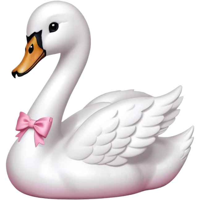 🦢🎀 emoji
