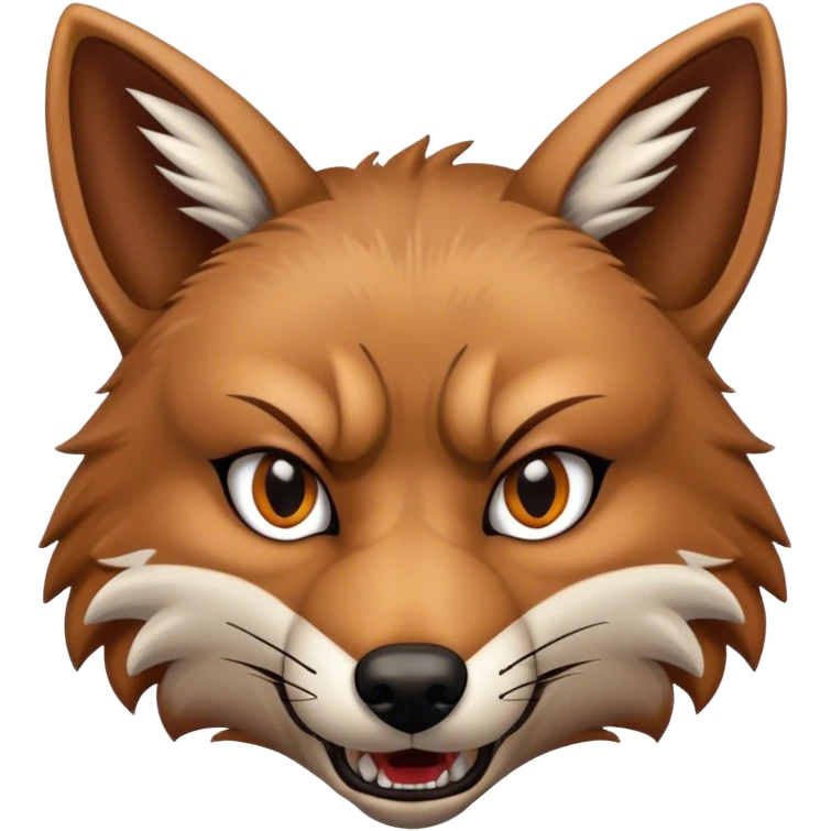 Angry Coyote emoji