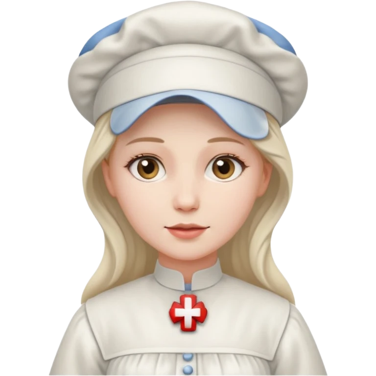 Victorian Nurse in a long dress emoji