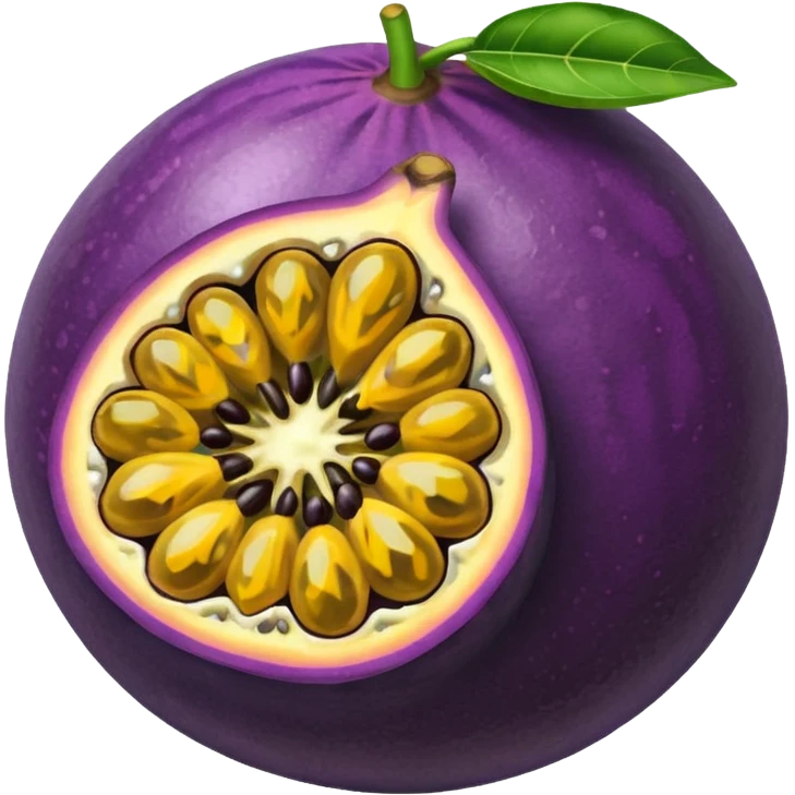 passion fruit emoji