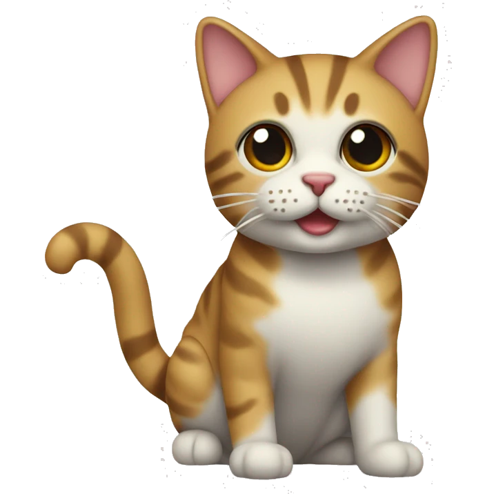 Small play toy for cat emoji