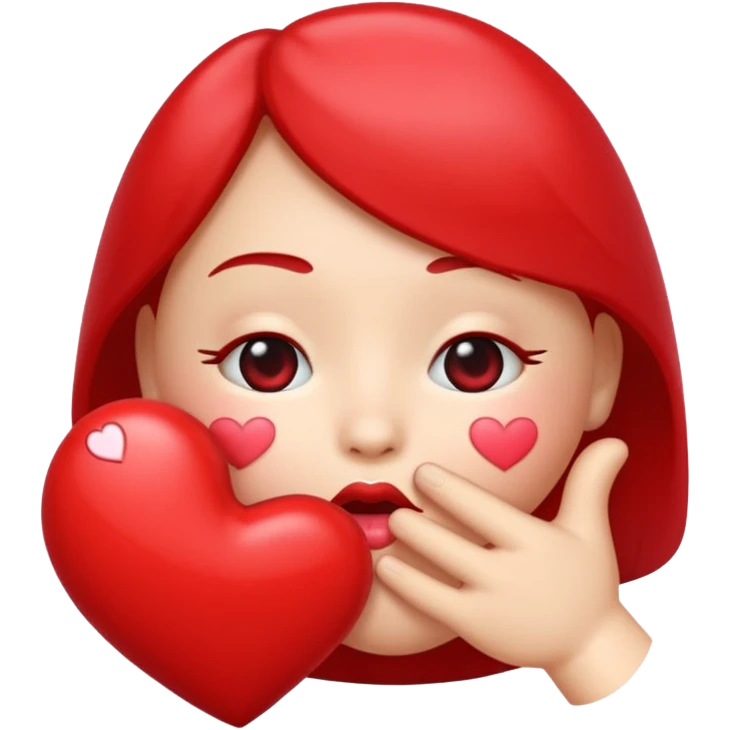 Blowing a kiss emoji emoji