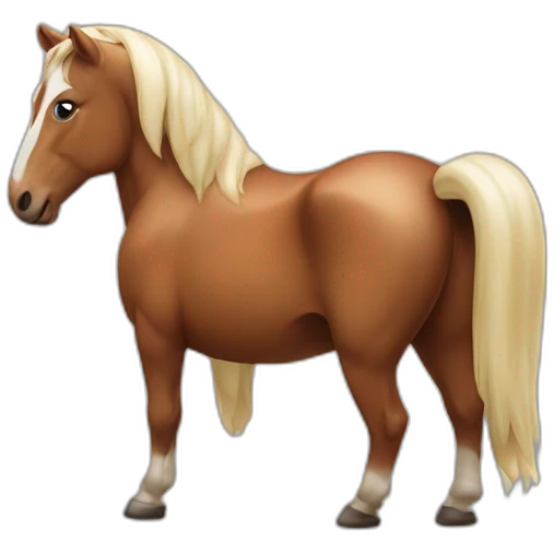 Viande de cheval emoji