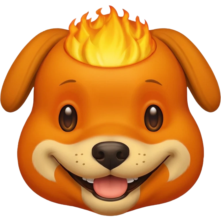 this is fine meme character emoji