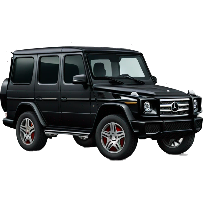 2017 black G wagon  emoji