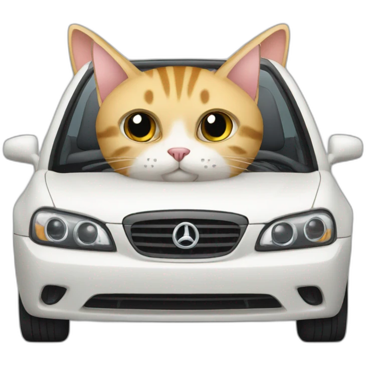 Cat s car emoji
