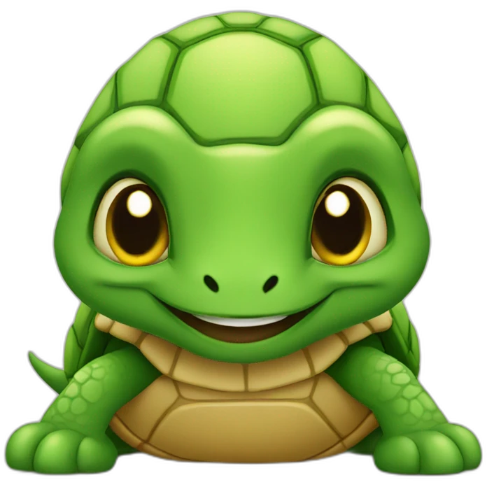 Chat sur tortue emoji