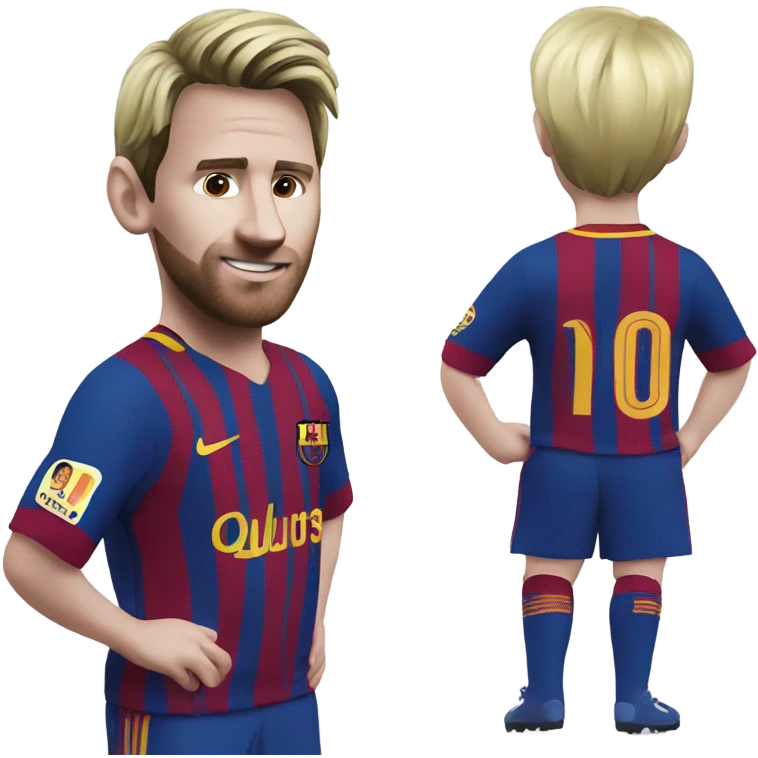Messi en tmax emoji