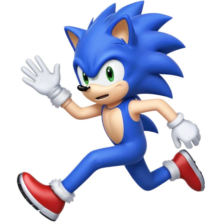 Sonic the hedgehog emoji